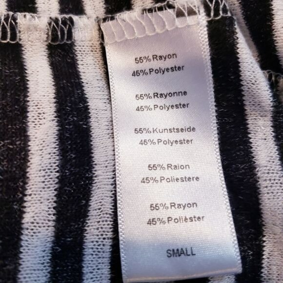 Project Social T x Urban Outfitters Black & White Striped Tee Women's Size Small - Picture 8 of 9